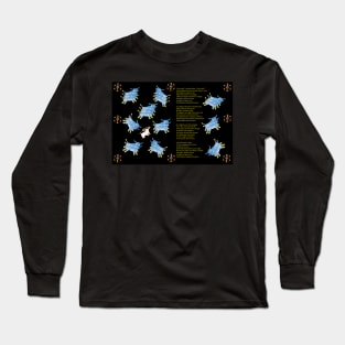 8 - O - Oxygen: Oxygen Poetry Long Sleeve T-Shirt